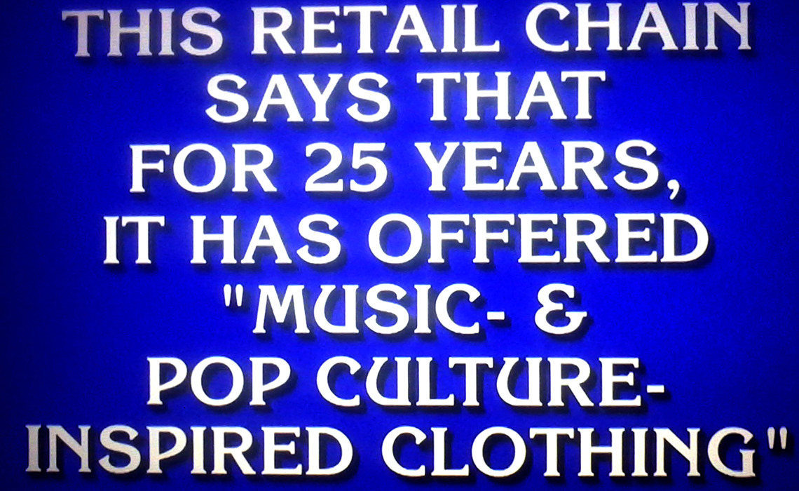 Such an honor being a Jeopardy! answer.