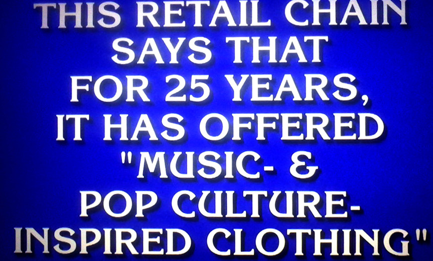 Such an honor being a Jeopardy! answer.